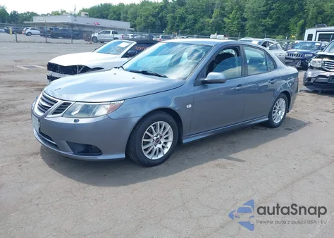2008 Saab 9-3 2.0T from USA, damaged, VIN YS3FB49Y881100611